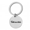 Porte-clés personnalisé gravé laser touche personelle Cadeau anniversaire fête amour cadeau famille noël noel
