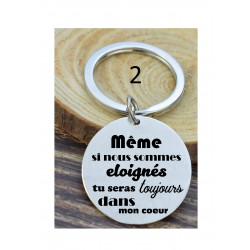 copy of Porte-clé métal personnalisé couple amour saint valentin amour
