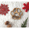 Boule de noël noel en bois prénom sapin personnalisable Personnalisé animal chat chien animaux