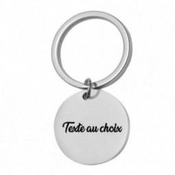 Porte clé en métal gravé...