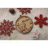 Boule de noël en bois koala mon premier noêl Décoration de Noël