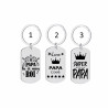 copy of Porte-clés personnalisé papa gravé laser Cadeau fête des pères anniversaire fête amour cadeau famille noël noel